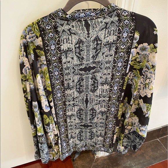 Free People Wildflower Cinched Kimono Jacket.  Size M/L - Picture 12 of 12